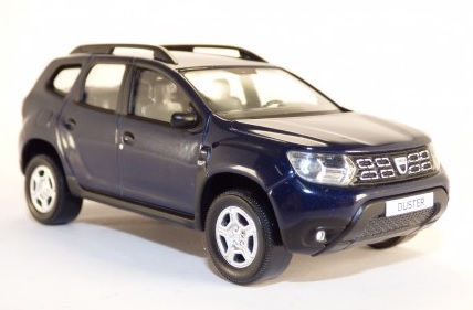 DACIA DUSTER 2018 NAVY BLUE - Norev - Domino Model