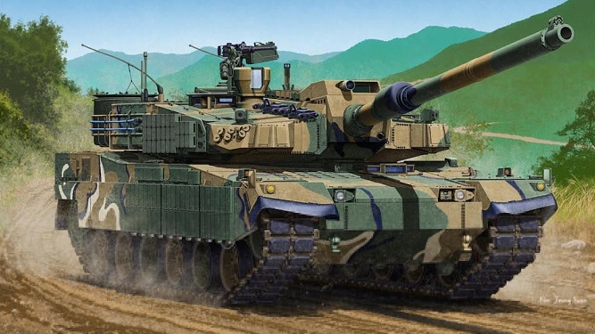 ROK ARMY K2 BLACK PANTHER - Academy - Domino Model