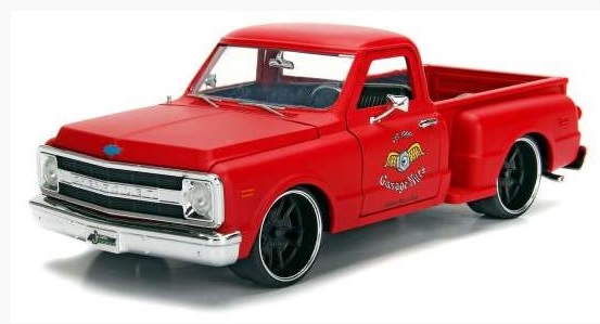 Chevrolet C10 Stepside 1969 Jada Domino Model Chevrolet C10 Stepside 1969 Jada Domino Model